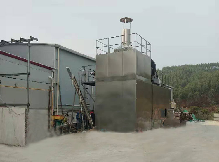 WSG系列臥式噴霧干燥機(jī)安裝現(xiàn)場1
